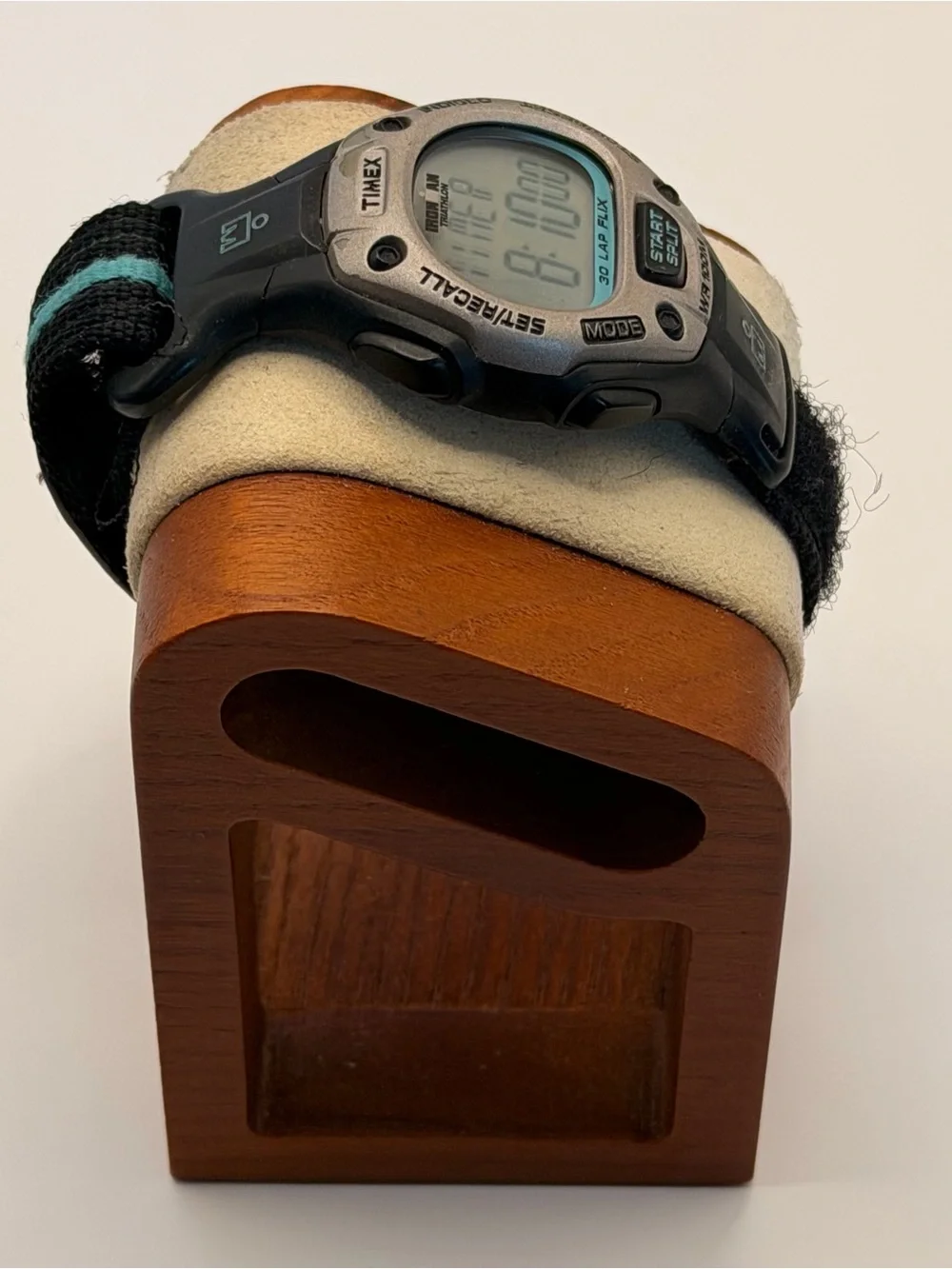 TIMEX Ironman Fast-Wrap‎ Women’s 35mm Digital Watch Light Blue/Silver
